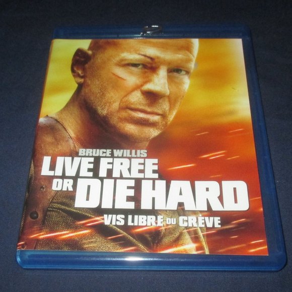 Die Hard 4: Live Free or Die Hard (Blu-ray Disc, 2009, Canadian) Bruce Willis - Picture 1 of 3